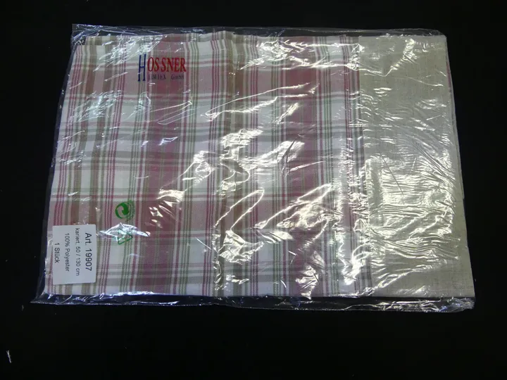 Posten Vorhänge kariert, 100 % Polyester Maße in cm ca. 50 x 130 | ca. 60 Stück